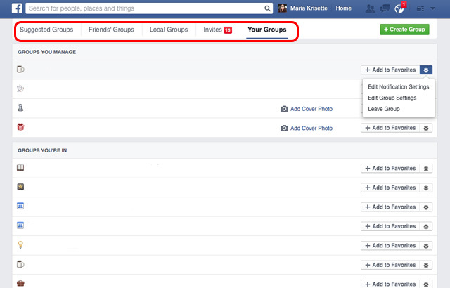 Facebooktips-managegroups