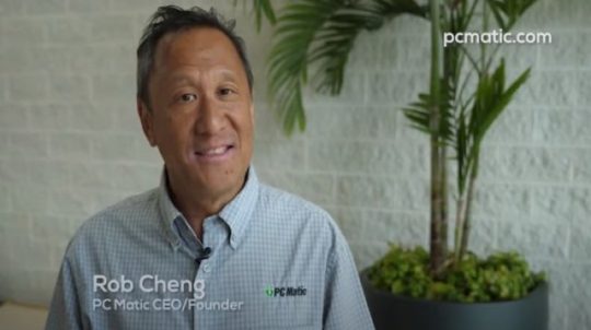 Rob Cheng PC Matic's CEO