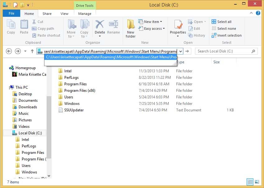 SpeedstartupWindows8-startupfolder