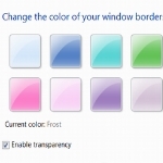 change windows 7 border color