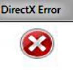 troubleshooting directx errors