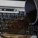 saving your laptop from a spill