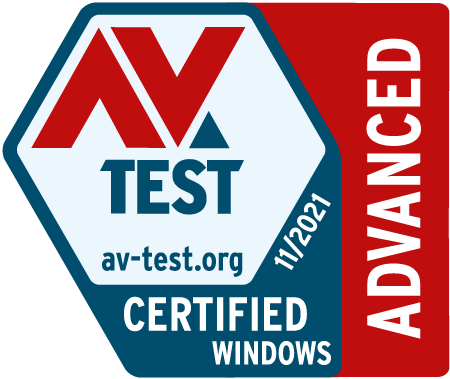 AV-TEST Certified Advanced Protection Against Ransomware